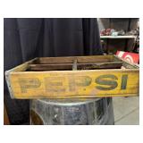 Pepsi wooden drink crate