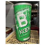 Vintage B Kool cigarette promotional metal