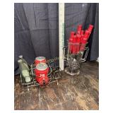 Coca-Cola flatware and salt & pepper shakers