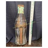 Vintage Coca-Cola tin thermometer sign