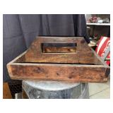 Primitive wooden tool caddy