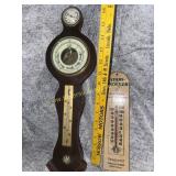 Ad thermometer and weather station