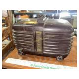 Crosley 1930s Bakelite super sextette tube radio