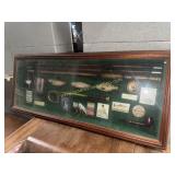Fishing theme shadow box