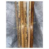 Collection of yardsticks