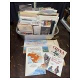 Group of vintage road maps