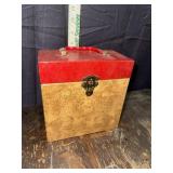 Metal 45s record case