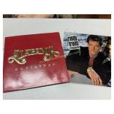Alabama and Randy Travis vinyl records