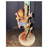 Hummel #56B out of danger figurine girl and dog