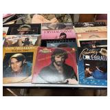 12 country/western vinyl records- Don Williams,