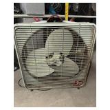 Atomic style box fan air flight by Welch