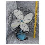 Antique fan that has been restored at some point
