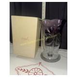 Lenox Crystal hurricane lantern