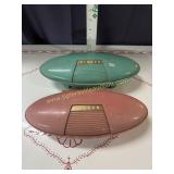 Vintage 1960s singer buttonholer in pink and