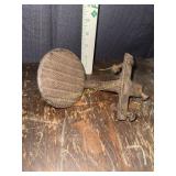 Antique cast iron buggy step