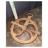 Iron pulley