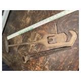 Pipe cutter and blacksmith tool