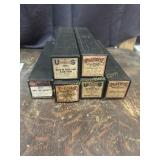 Group of original player piano rolls