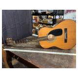 Vintage Edmond acoustic guitar