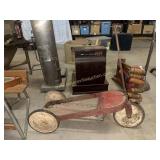 Vintage Scoot-O-Cycle stand up pedal scooter