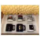 Work wide line promotional sample mugs