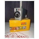 Vintage Kodak brownie movie camera with box