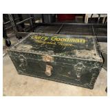 Vintage military style trunk Gary Goodman Memphis
