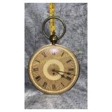 Pocket watch style wall clock