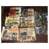 Vintage Airfix plastic toy soldiers and figures