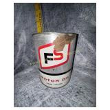 FS oil can