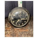 Westclox Big Ben style 6 black alarm clock 1950s