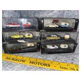 Miniature die cast car and camper collection