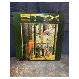 Styx the grand illusion vinyl record
