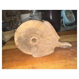 Antique myers pulley