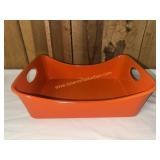 Orange Rachel ray baking dish