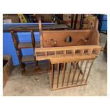 Wall racks and shelves