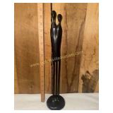 Louise Hederstrom Two Become One metal sculpture