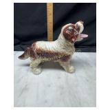 Cast iron dog coin bank