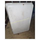 Porcelain enamel table top
