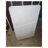 Porcelain enamel table top