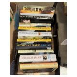 Nicholas sparks and Nora Robertï¿½s hard back books