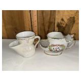 2 vintage shaving mugs