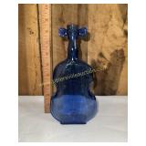 Cobalt violin bottle