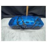 Vintage VHS tape rewinder sports car