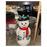Christmas Snowman blow mold