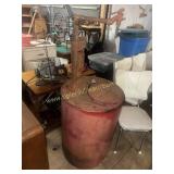 Old lubester and barrel