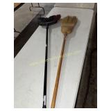 Two brooms