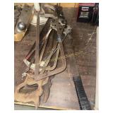Group of saws and cane cutter