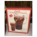 Coca-Cola beverage set in box