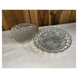 Group of bubble glass